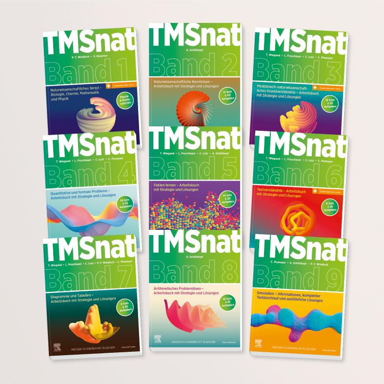 Cover des neuen TMSnat Kompendiums mit den Bänden 1 bis 9